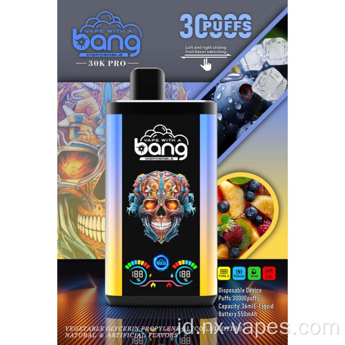 Bang 30000 Pro Dual Flavour 30K Disposable Vape